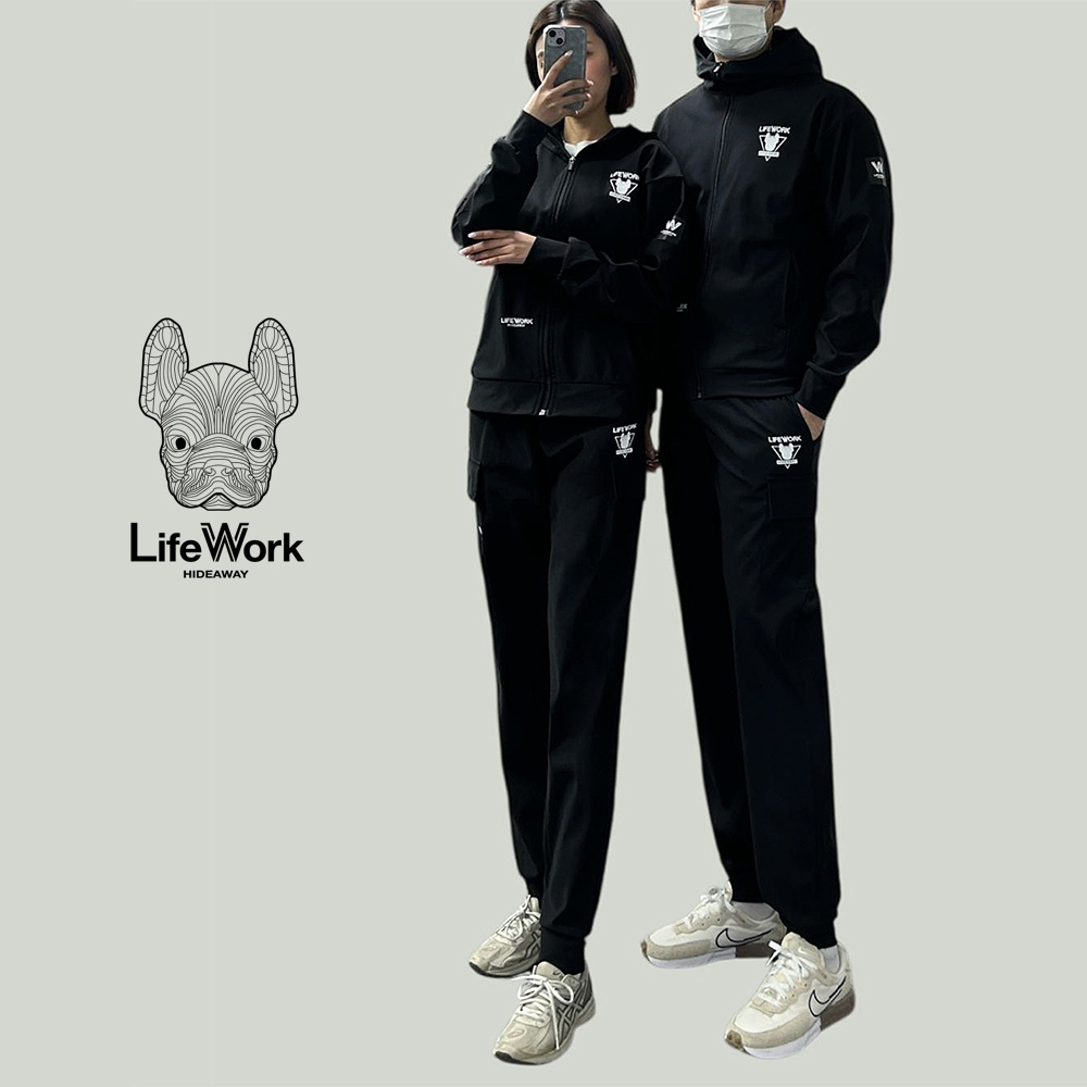 LW 후드 집업 세트