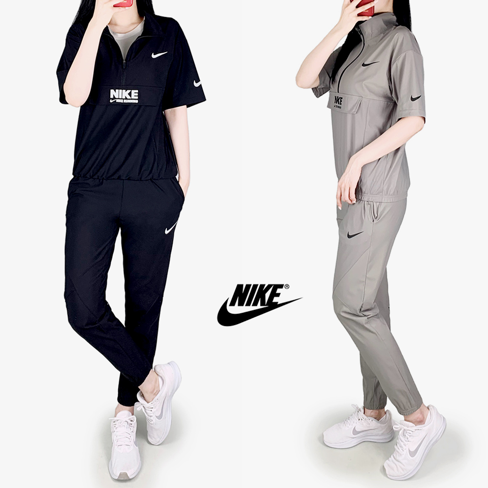 나이키 아이스 차이나 반집업 세트 / 남여