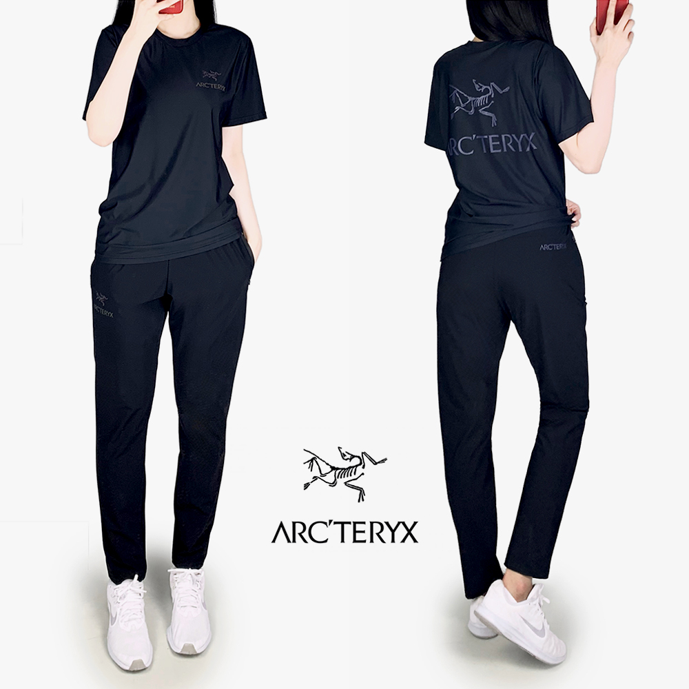 AT 레인보우 나염 반팔 긴바지 세트 / 남여