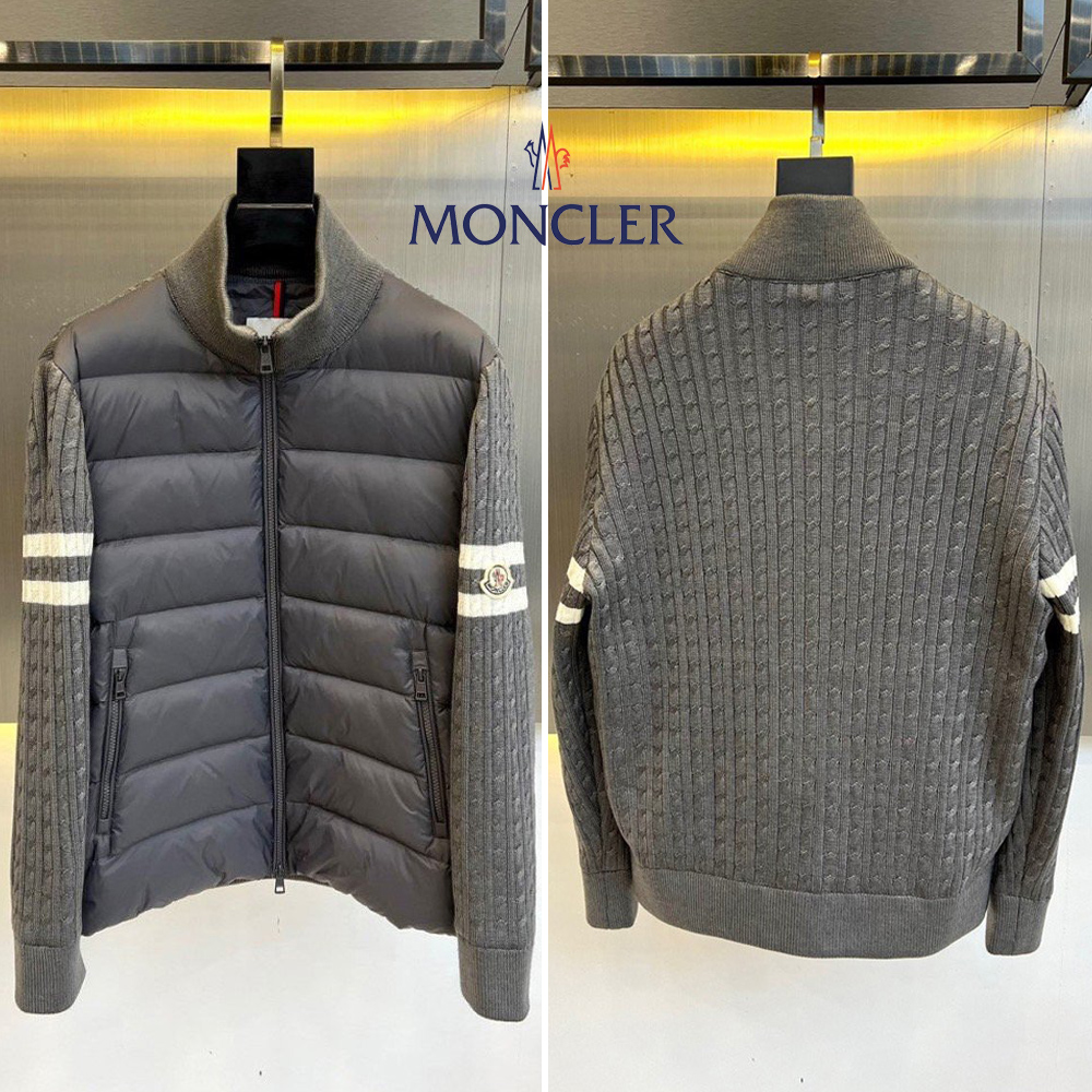 MC 패딩 + 울 집업 가디건