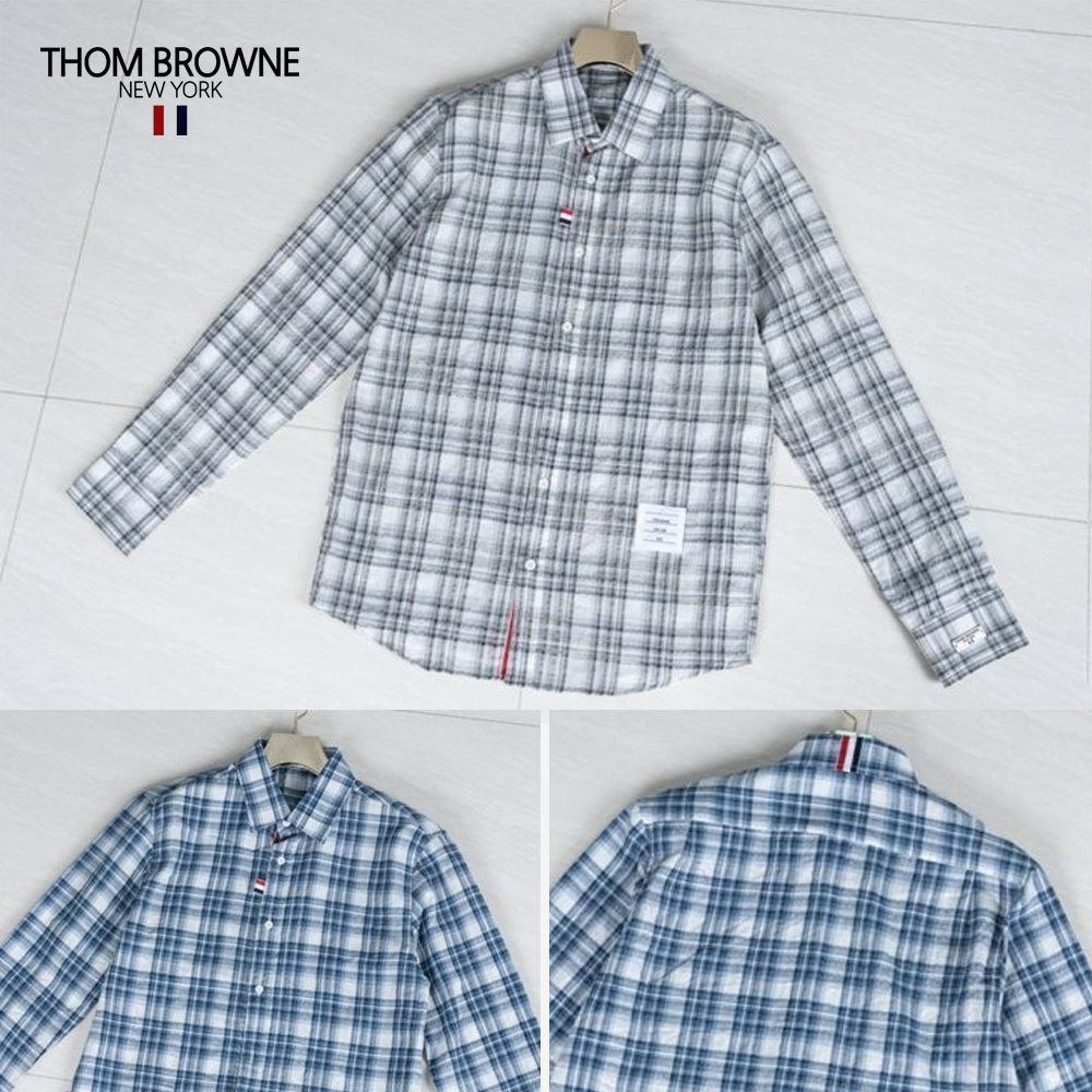 TB 면 체크 셔츠(SHIRT-14)