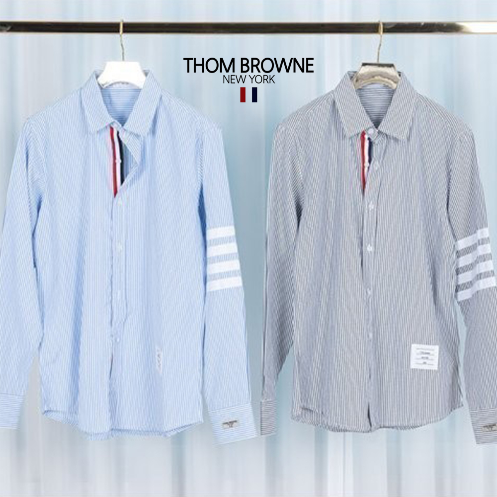 TB 스트라이프 소매 사선 (SHIRT-10)