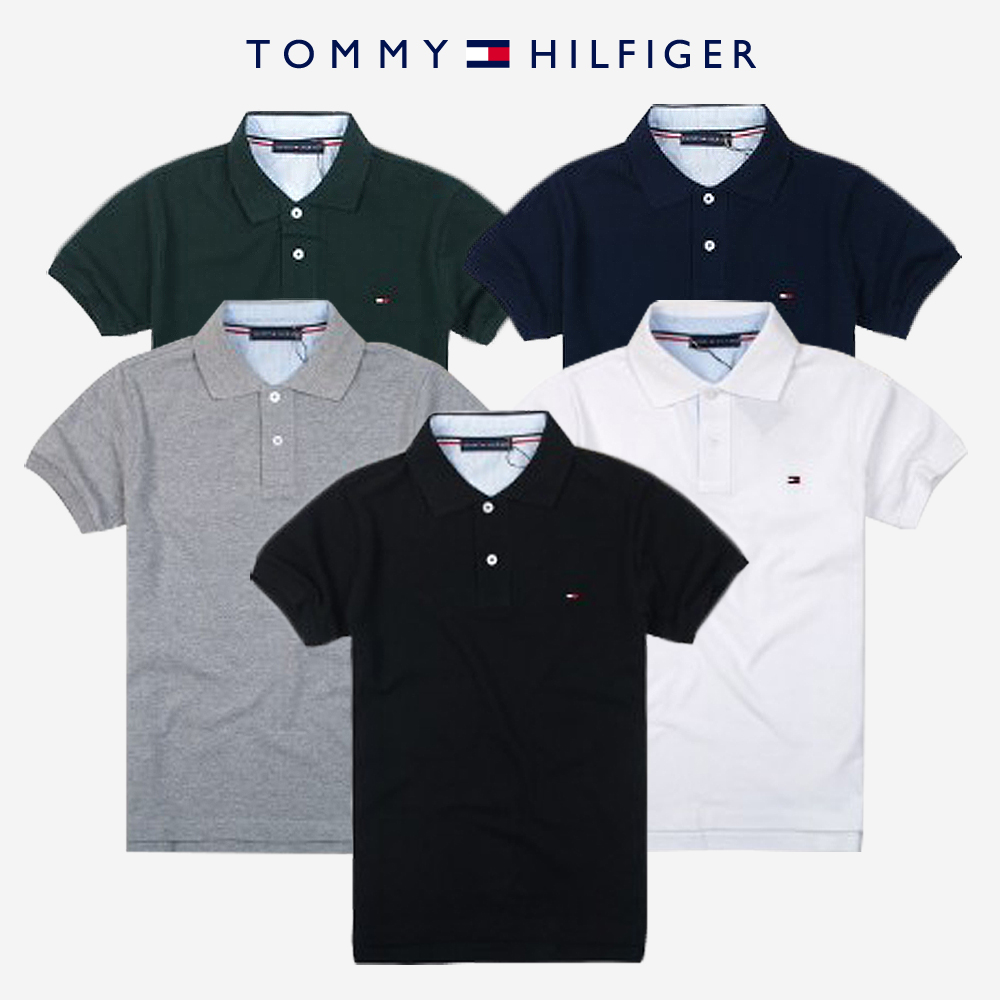 타미힐피거 PK 카라 반팔티