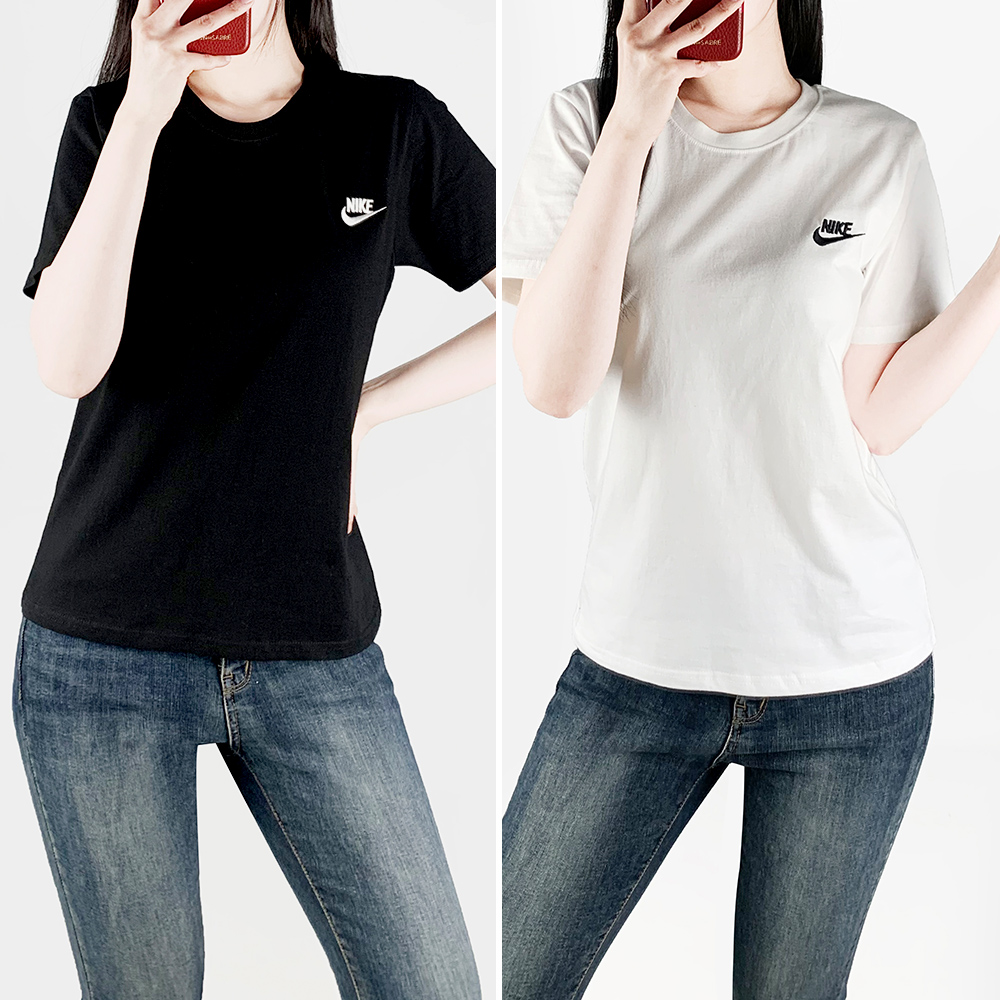 나이키 베이직 자수 로고 반팔티 / 남여
