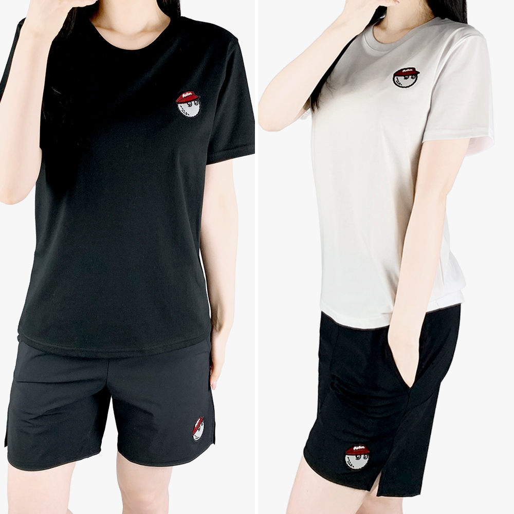 MB 자수 패치 반팔티 / 남여