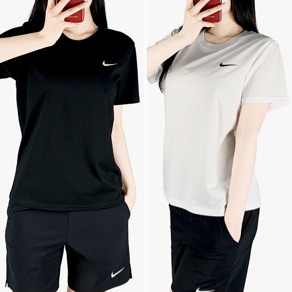 나이키 자수 스우시 반팔티 / 남여
