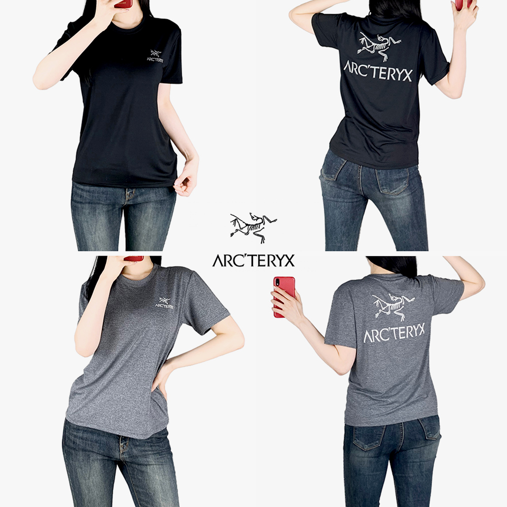 AT 로고 실리콘 나염 기능성 스판 반팔티 / 남여