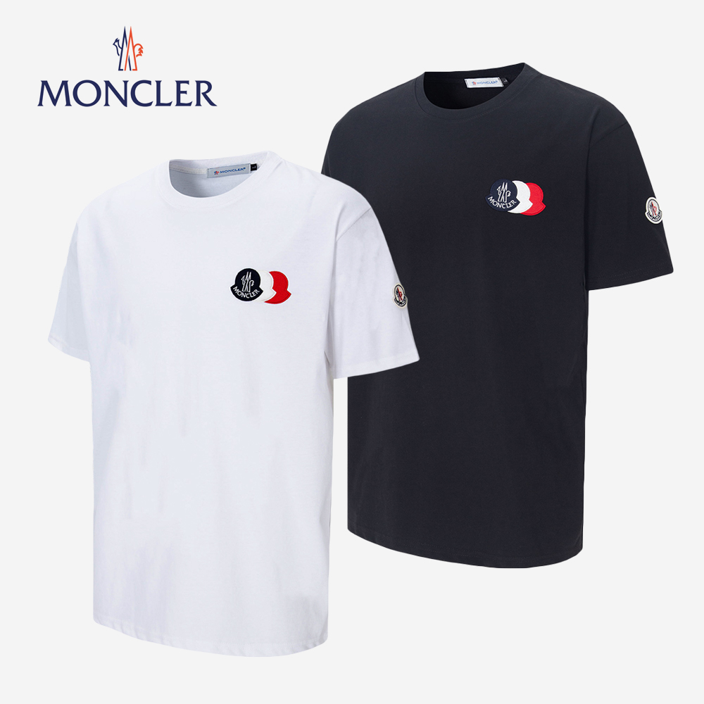 MC 트리플 로고 CP 면실크 반팔티