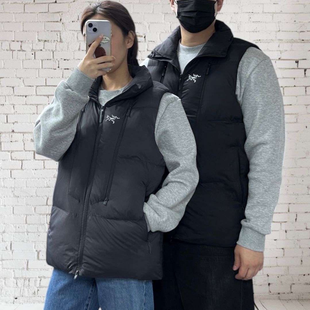아크 패딩 조끼 (e)
