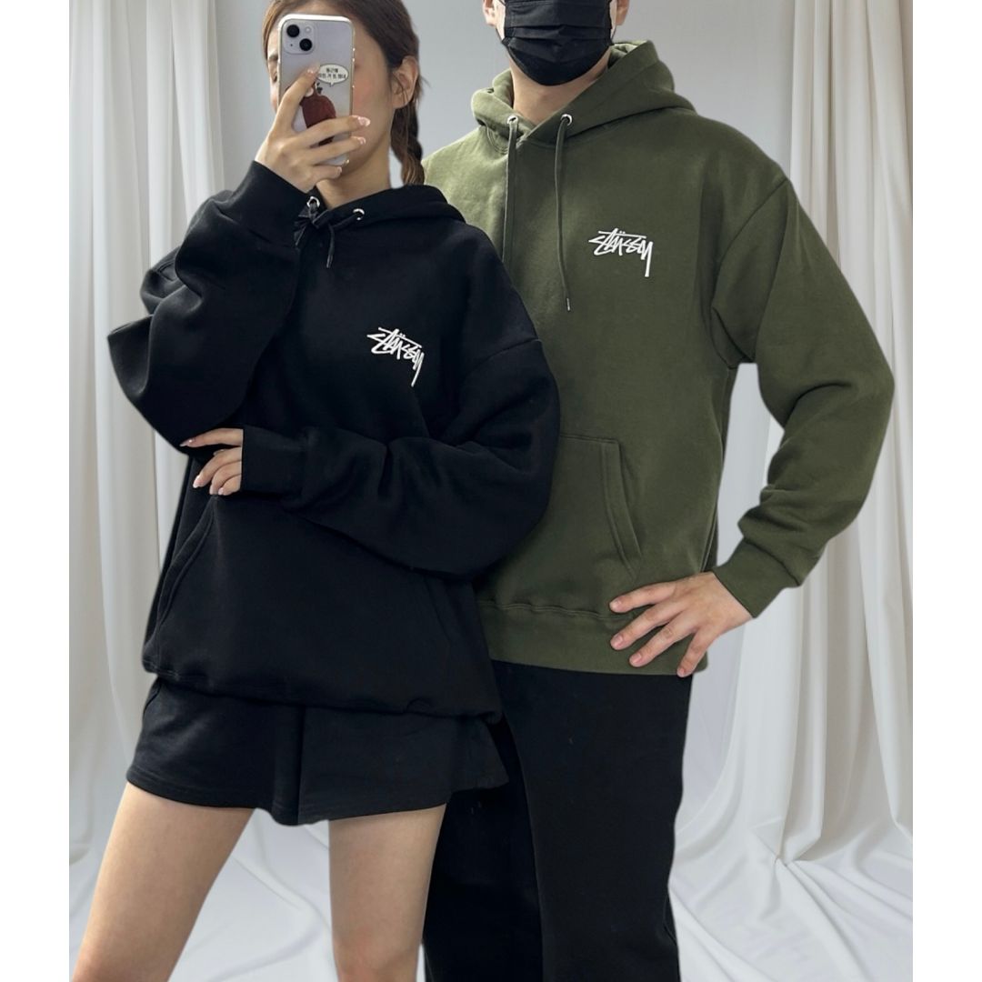 스투시 후드 CP 쭈리 약기모 (p)