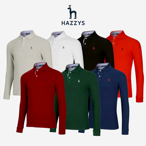 HAZ PK 긴팔 카라티