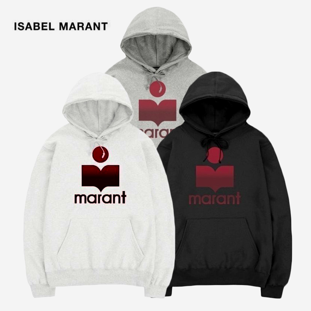 IM 레드 나염 후드티