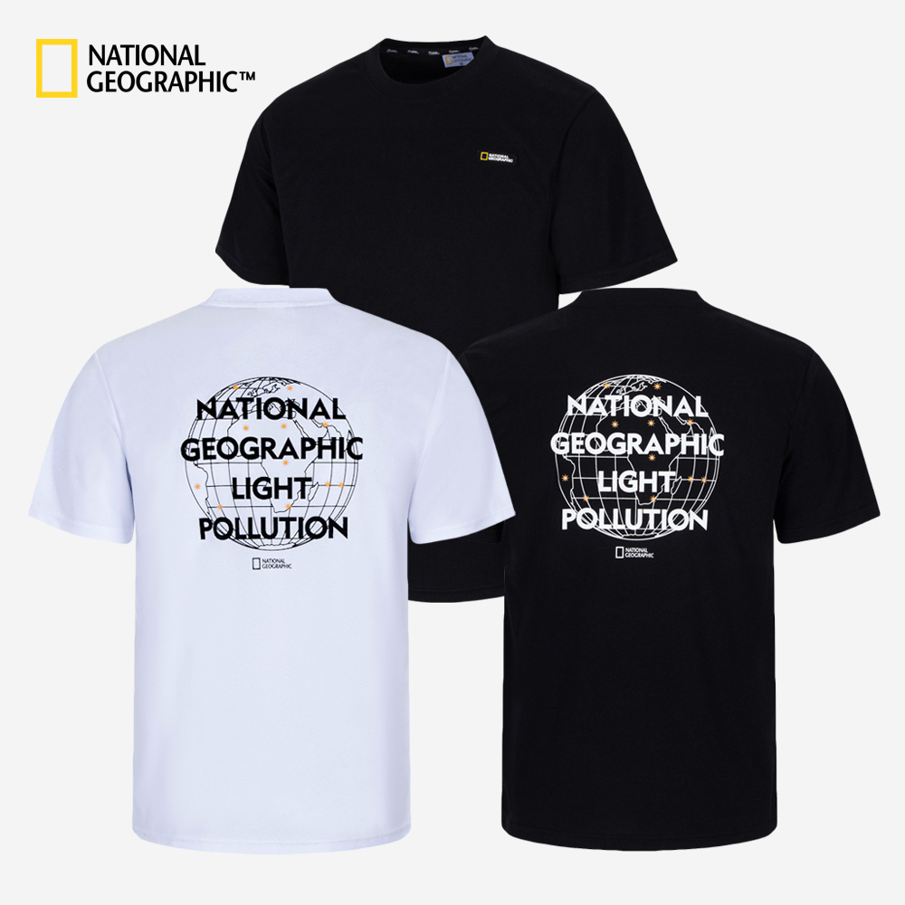 내셔널 에코 그래픽 기능성 매쉬 반팔티