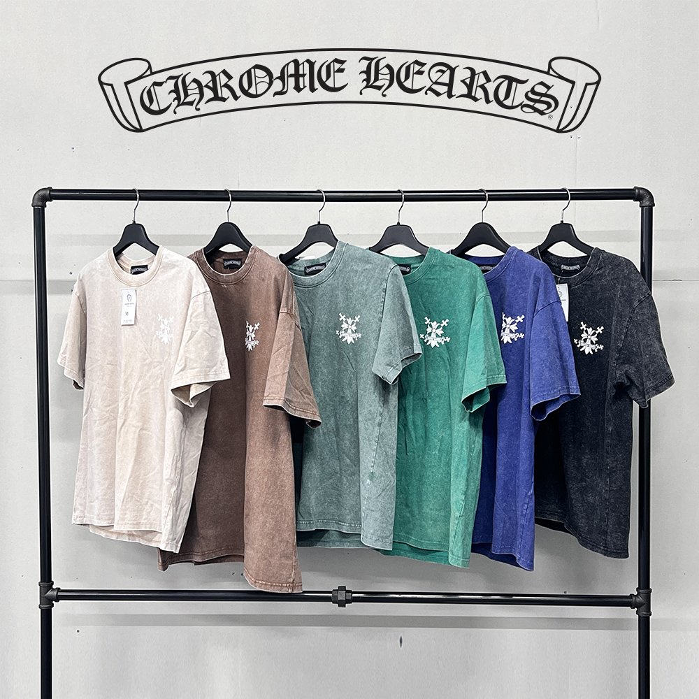 [특가] CH 빈티지 나염 피그먼트 워싱 반팔티 