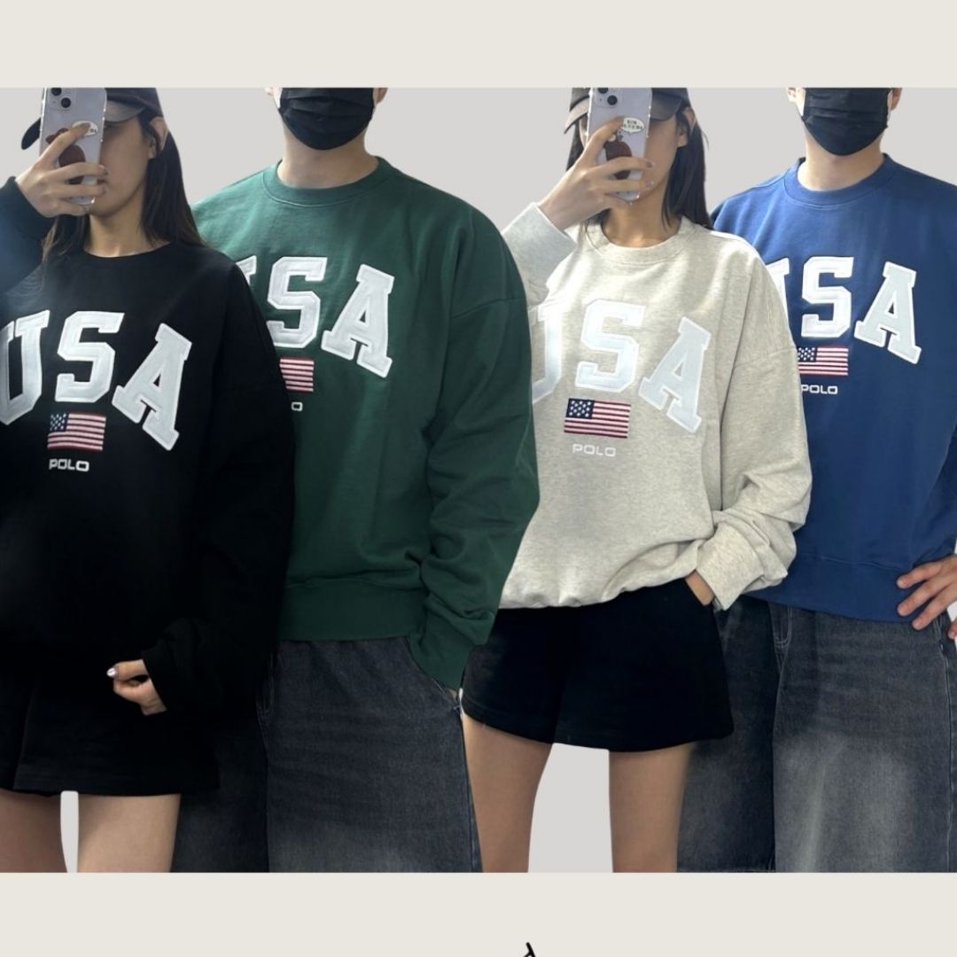 폴로 USA 맨투맨