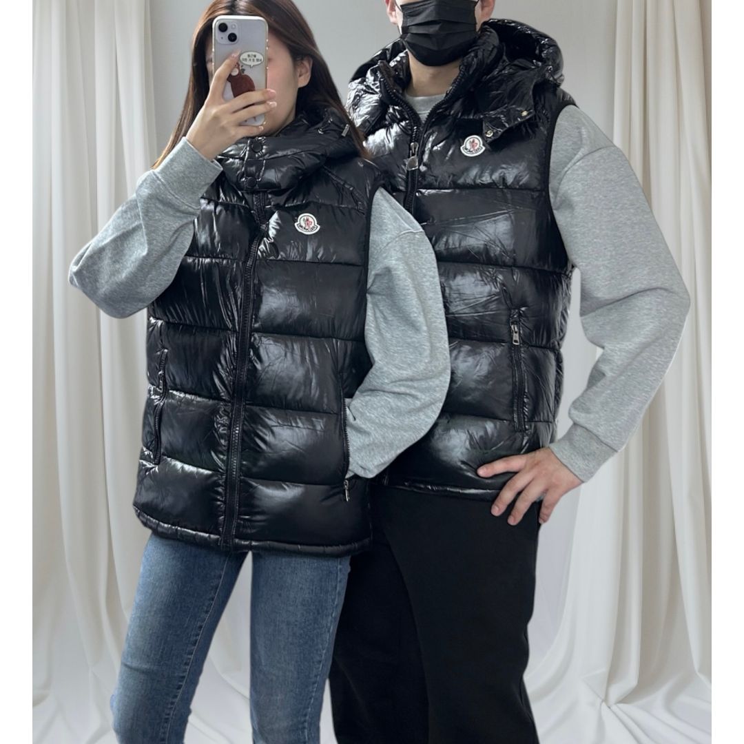 몽클 패딩 조끼 (e)