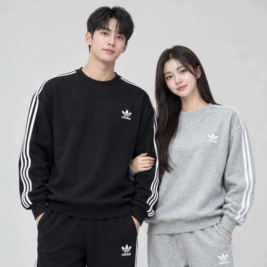 AD 아디 3선 맨투맨 (p) (상의) / 남여